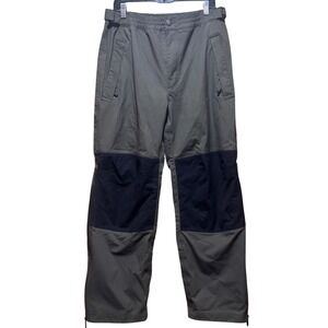 Cabelas Mens Outdoor Gear Nylon‎ Cargo Pants Green Black Size Medium Regular